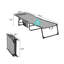 Chaise longue d'extérieur pliante, ensemble de 2-781505249-781505254