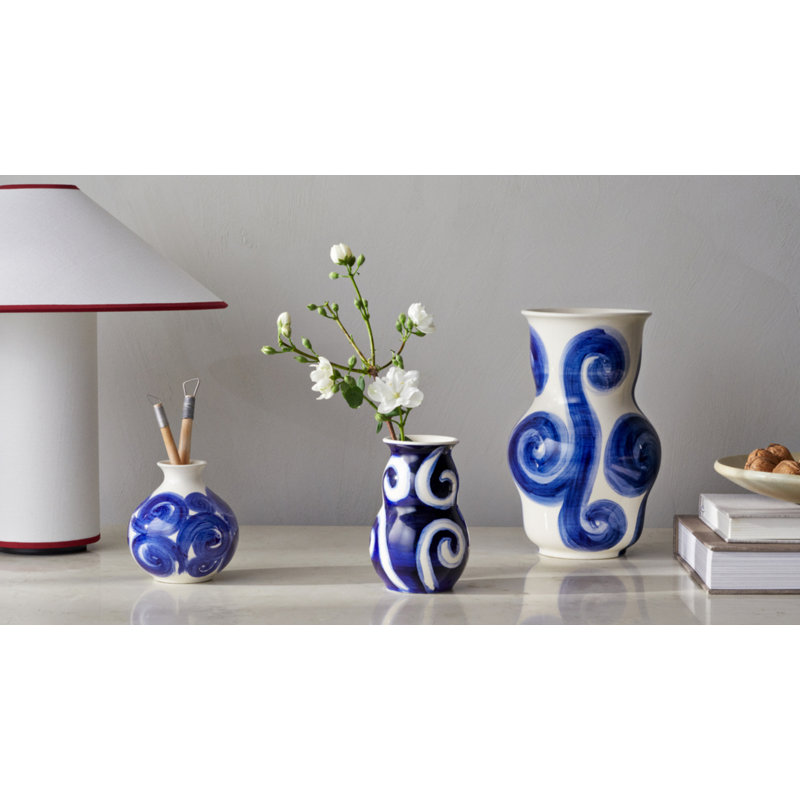 Tulle Earthenware Table Vase