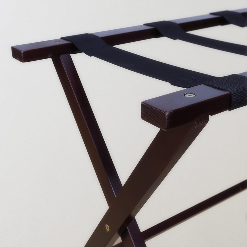 30" Extra-Wide Luggage Rack, Espresso