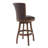 Shockley Swivel Armless Bar/Counter Stool in Wood and Faux Leather-41422188-50133822-50133821