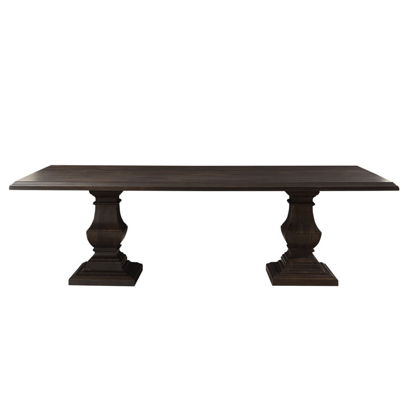 Table de salle à manger en bois massif Mango, H 30 po x L 98 po x l 44 po