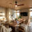 42" Quiet Ceiling Fan With Bluetooth App, Reversible Motor & LED Lighting