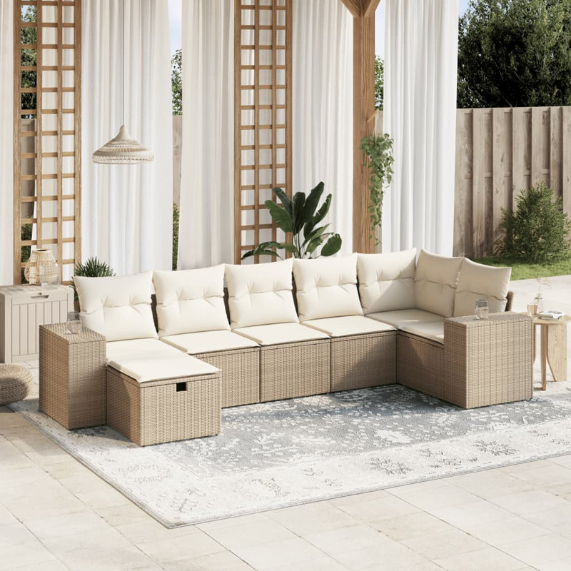 Ensemble de canapé de jardin Vidaxl