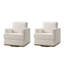 Fauteuil d'appoint pivotant 33 po Parker Farmhouse-119156830