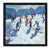 Black Floater Framed