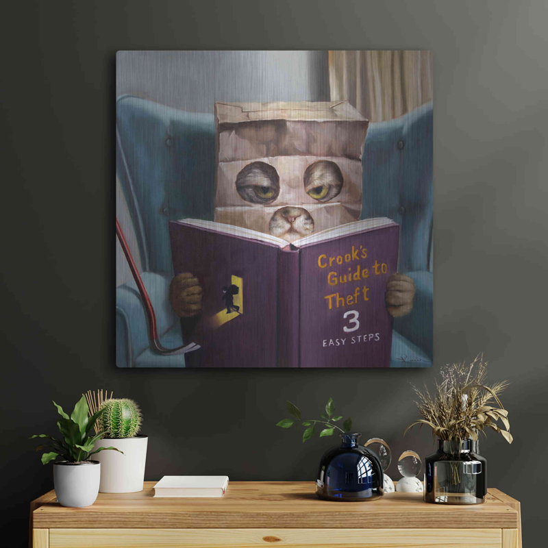 «Cat Burglar 2» par Lucia Heffernan, H 24 po x l 24 po