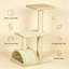 Cat Tree 72cm Kitten Activity Centre with Sisal Scratching Post, Scratching Pad & Hanging Toy Ball-321171384