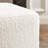 18.5" Wide Modern Square Boucle Upholstered Ottoman-1221993710