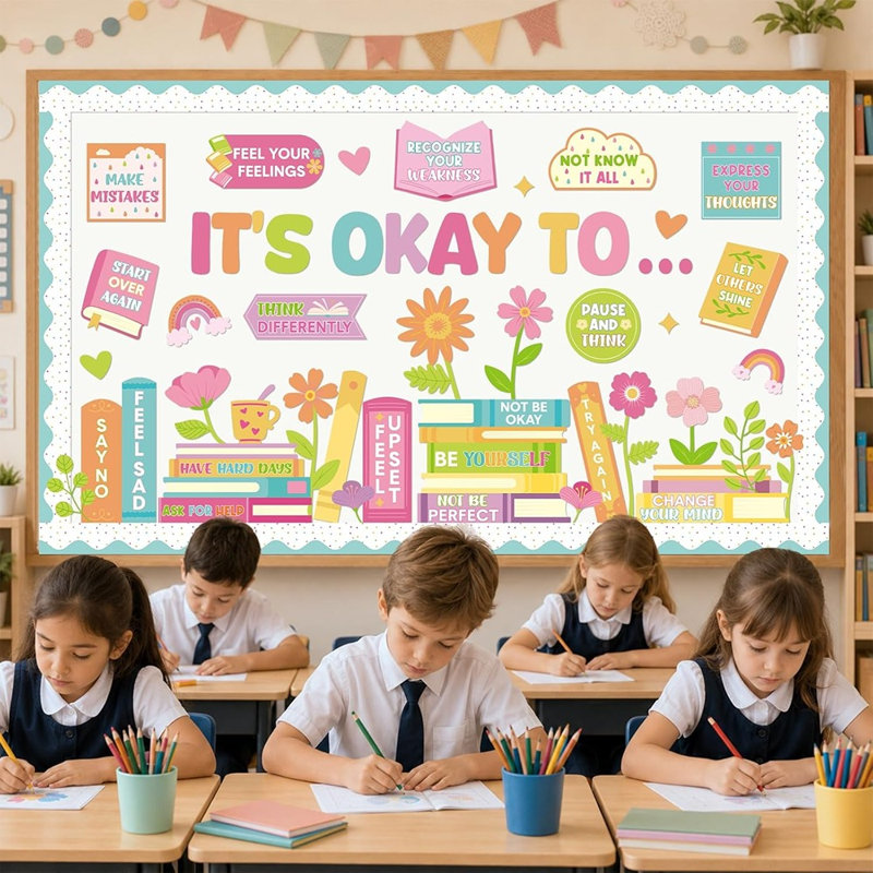 Ensemble de 63 babillards en pastel «it’s Okay» 63 pi