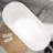 62.9'' x 29.52'' Soaking Solid Surface Bathtub