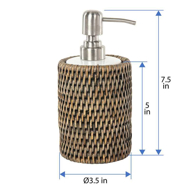 Distributeur de savon Everard, Tissé