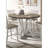 Counter Height Dining 5Pc Set Antique White Rustic Style Table Two-Tone Design 4X Chairs Dining Room Furniture