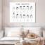 Tableau des formes des ongles-887046451