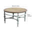 Table basse décorative en bois sculpté Accent