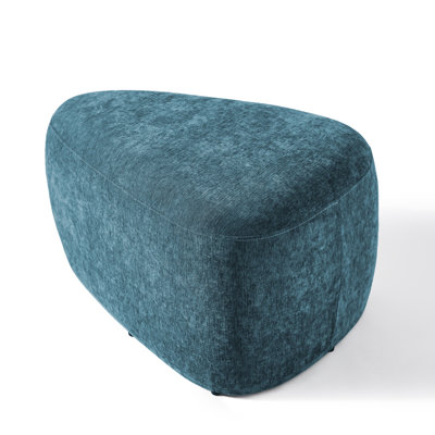 Adna 67.8Cm Wide Triangle Footstool Ottoman