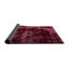 Tapis décoratif multicolore à motif abstrait-1702112076