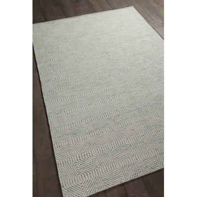 Flatweave Wool Geometric Indoor Rug