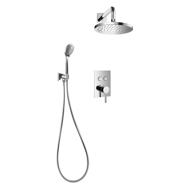 Lessie Mixer Shower with Dual Shower Head