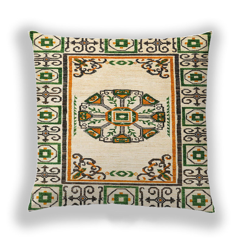 Coussin Abstract 1841, Microsuède