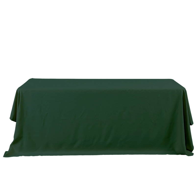 Kennedale Tablecloth, 90" x 132", Forest Green
