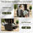 Oversized Wicker Outdoor Swivel Glider Recliner Chair With Cushions-860969931
