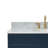 Partham 43'' Single Bathroom Vanity with Carrara Marble Top-94350695