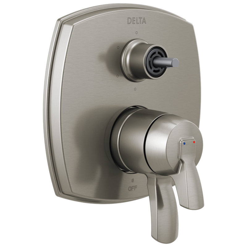 Garniture de dérivation intégrée 17 Series avec poignée à six fonctions sans inverseur, Inoxydable