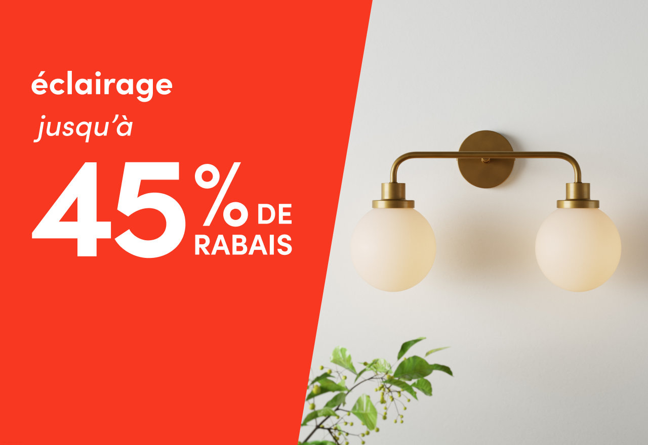 éclairage en solde