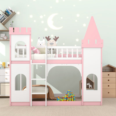 Kyser Kids Bunk Bed with Slide, Tent and Tower