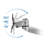 Dual Spring Arm Adjustable Universal 2 Screen Desk Mount