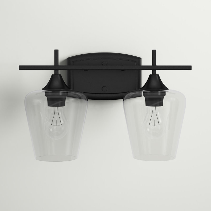 Dahlya 2 - Light Dimmable Vanity Light, Matte Black