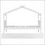 Lit simple en bois avec lit gigogne simple