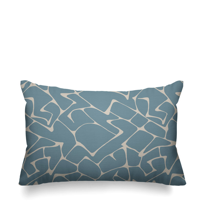 Housse de coussin d'extérieur Huxley, Bleu