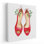 Chaussures de Noël II - reproduction d'art sur toile