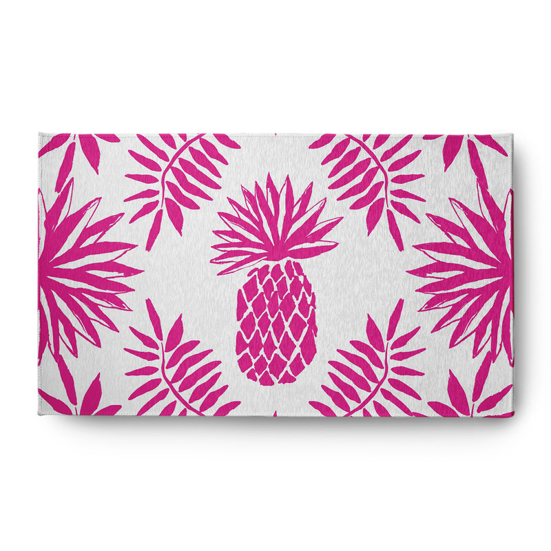 Chenille Floral Indoor Rug, Rectangle 3' x 5'