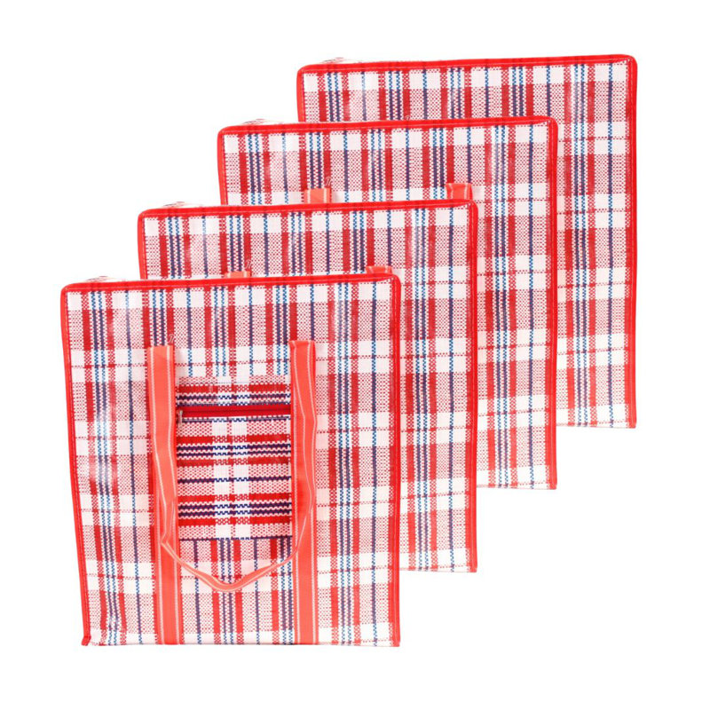 Polyethylene Plastic Laundry Room Organiser, Red