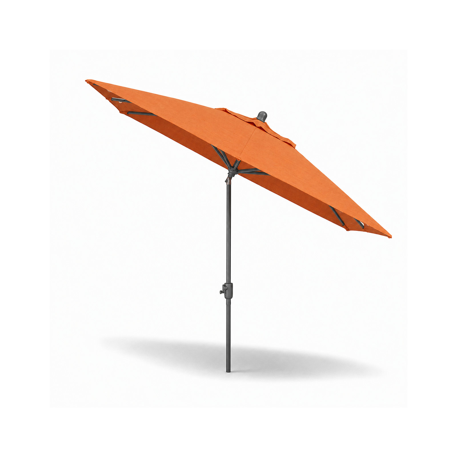 Olivier 116.7'' Outdoor Umbrella, Starring Gray, Canvas Tuscan Sunbrella® Canvas