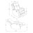 Linden Multi-Position Modern Recliner Chair Sofa with Pocket Spring Cushion & High Back – Pet-Friendly Scratch Resistant Fabric, Compact Wall Hugger Design, Easy 3-Minute Assembly-1815489666