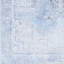 Tapis oriental lavable en chenille bleu ciel Westbrook-1040096376