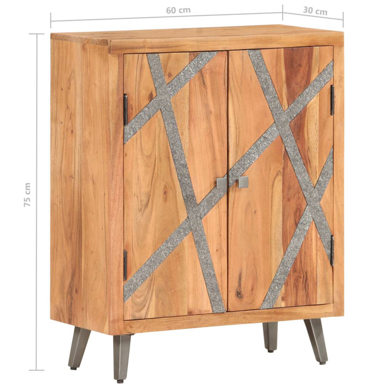 Danner 60cm Solid Wood Sideboard