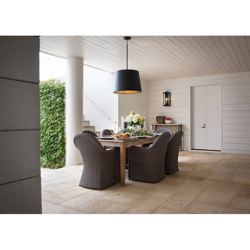 Outdoor Pendant, Burnished Bronze