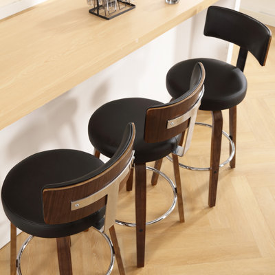 Sonja Swivel Upholstered Counter Stool