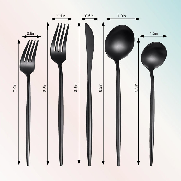 Babbu 30 Piece Flatware Set Wrought Studio