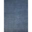Hand Knotted Area Rug in Blue-2013810844