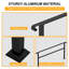 Ensemble de rampe d'escalier pour terrasse extérieure-99841066