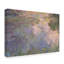 « the waterlily étang » par claude monet, reproduction de peinture à l’huile sur toile tendue-495673748