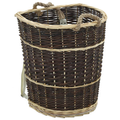 Firewood Backpack with Carrying Belts Natural Willow