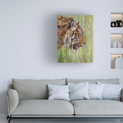 «David Stribble Amur Tiger», art sur toile