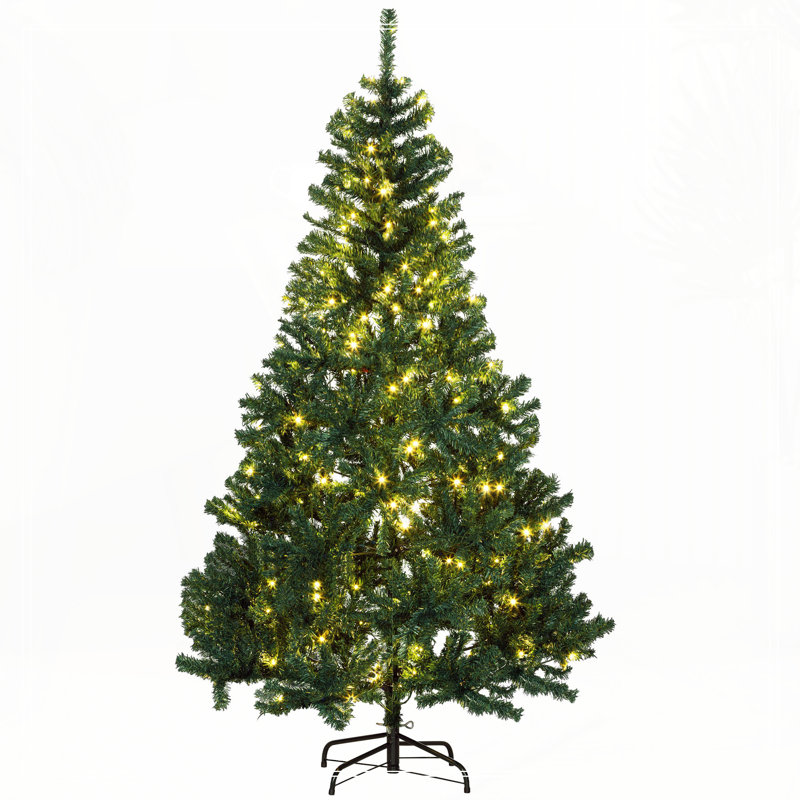 Sapin de Noël artificiel haute 6 pi, Vert