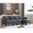 Modern Sofa Convertible Sectional Sofa With Storage,L-Shaped Sofa,Four-Seater Sofa, Sectional Couches For Living Room-716618193